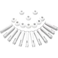 tEEZErshop Intex Pool piezas de repuesto para piscina (12 unidades)- Joint Pins 28270-28273 &amp- Seals para Intex 13-24…
